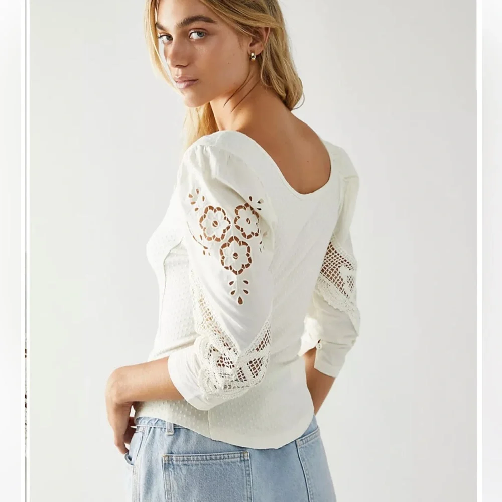 NWT Free People Lunch Date Top - Picture 3 of 3